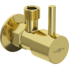 Mexen R1 Eckventil für Armaturen 1/2"x3/8", gold - 79970-50