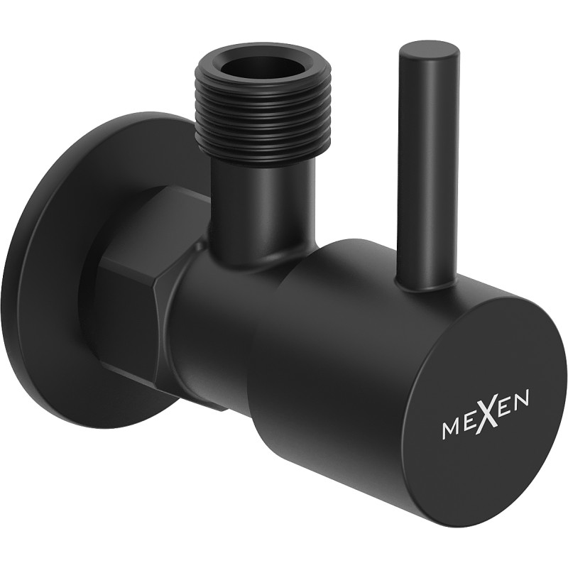 Mexen R1 nurgakraan segistile 1/2"x3/8", must - 79970-70