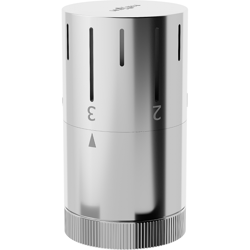 Mexen Uni-Term thermostatkopf für heizkörper, chrom - W908-005-01