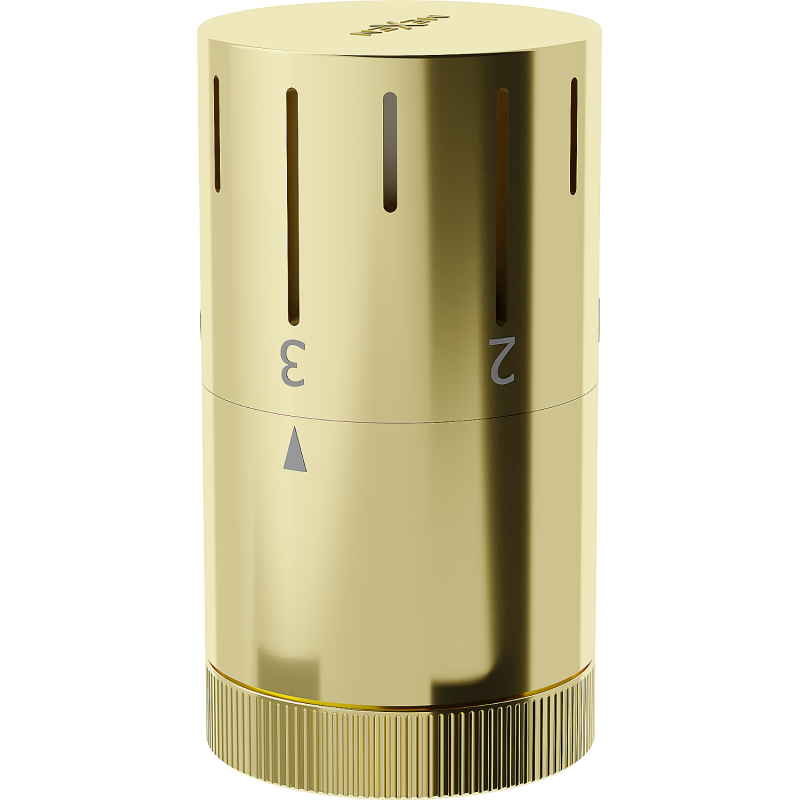 Mexen Uni-Term cabezal termostático para radiador, dorado - W908-005-50