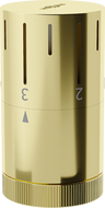 Mexen thermostatische radiatorkop, goud - W908-005-50