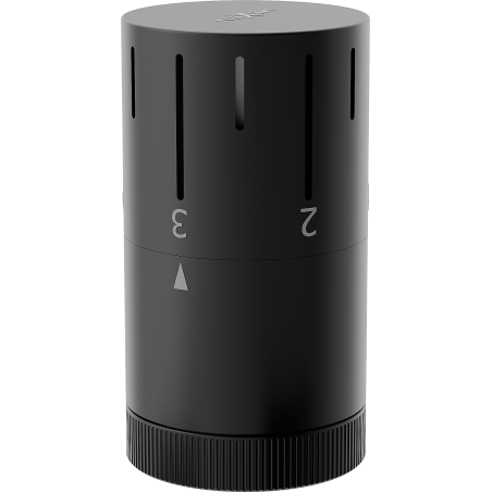 Mexen Thermostatkopf für Heizkörper, schwarz - W908-005-70