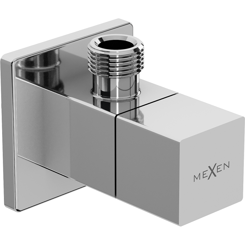 Mexen S hoekafsluiter voor kranen 1/2"x3/8", chroom - 79971-00