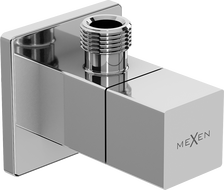 Mexen S hoekafsluiter voor kranen 1/2"x3/8", chroom - 79971-00