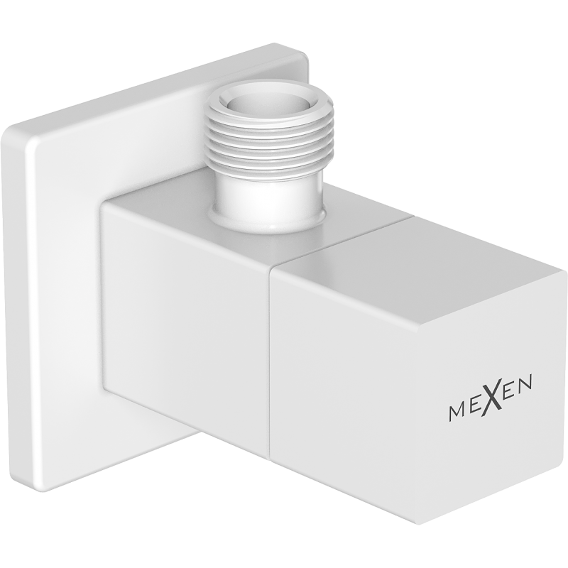 Mexen S Eckventil für Armaturen 1/2"x3/8", weiß - 79971-20