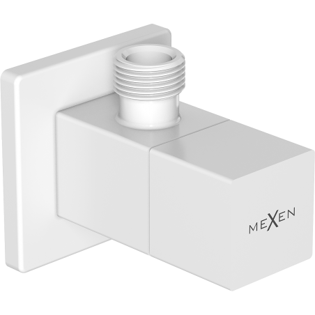 Mexen S robinet d'angle pour mitigeur 1/2"x3/8", blanc - 79971-20