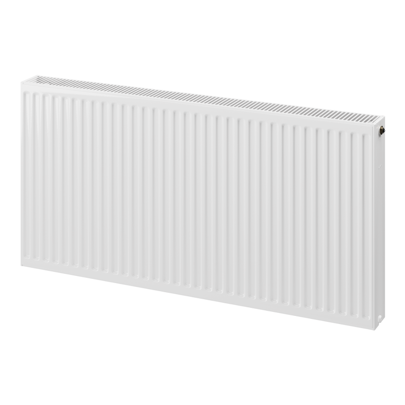 Mexen CC22 plate radiator 400 x 2600 mm, central bottom connection, 3082 W, white - W6C22-040-260-00