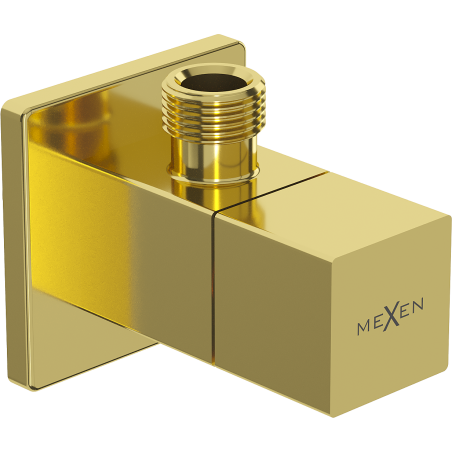 Mexen S angle valve for faucet 1/2"x3/8", gold - 79971-50