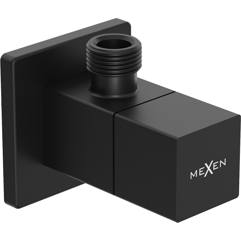 Mexen S vanne d'angle pour robinet 1/2"x3/8", noir - 79971-70