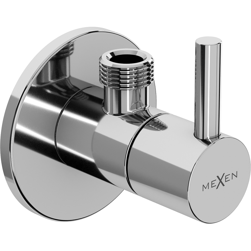 Mexen R2 angled valve for tap 1/2"x3/8", chrome - 79972-00
