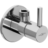 Mexen R2 angled valve for tap 1/2"x3/8", chrome - 79972-00