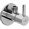 Mexen R2 válvula angular para grifo 1/2"x3/8", cromo - 79972-00