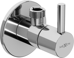 Mexen R2 hoekventiel voor kraan 1/2"x3/8", chroom - 79972-00