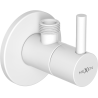 Mexen R2 angle valve for faucet 1/2"x3/8", white - 79972-20