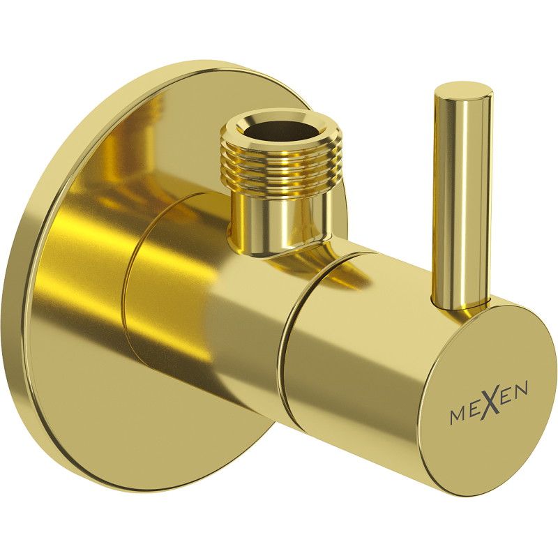 Mexen R2 nurgaklapp segistile 1/2"x3/8", kuldne - 79972-50