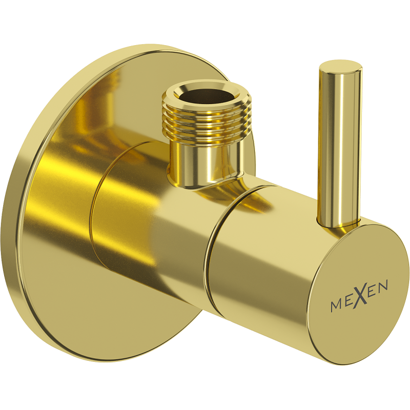 Mexen R2 valvola angolare per batteria 1/2"x3/8", dorato - 79972-50