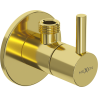 Mexen R2 Eckventil für Armaturen 1/2"x3/8", gold - 79972-50