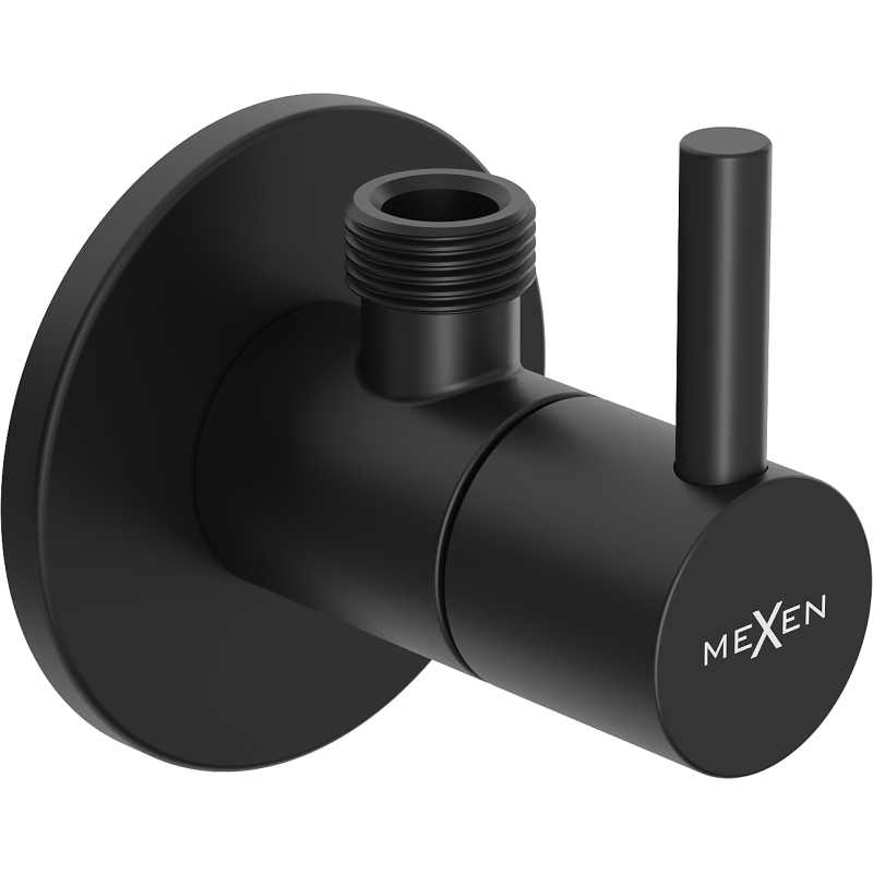Mexen R2 hörnventil för blandare 1/2"x3/8", svart - 79972-70