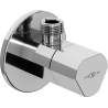 Mexen T kutni ventil za slavinu 1/2"x3/8", krom - 79973-00