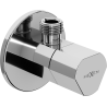 Mexen T nurgakraan kraanile 1/2"x3/8", kroom - 79973-00