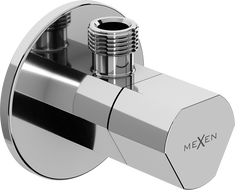 Mexen T hoekstopkraan voor kraan 1/2"x3/8", chroom - 79973-00
