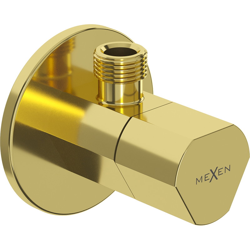 Mexen T nurgakraana segisti jaoks 1/2"x3/8", kuldne - 79973-50