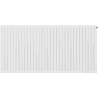 Mexen CC22 plaadiga radiaator 900 x 400 mm, alumine tsentraalne ühendus, 914 W, valge - W6C22-090-040-00