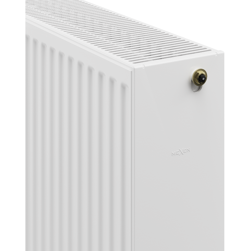 Mexen CC33 panel radiator 400 x 400 mm, bottom central connection, 676 W, white - W6C33-040-040-00