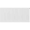 Mexen CC33 paneelradiaator 600 x 1300 mm, keskne alumine ühendus, 3035 W, valge - W6C33-060-130-00