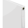Mexen Flat CCF11 Panel Heater 300 x 1200 mm, Bottom Central Connection, 546 W, White - W6C11F-030-120-00