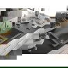 Mexen Hektor granieten spoelbak met 2 kamers 800 x 480 mm, grijs, sifon chroom - 6521802000-71