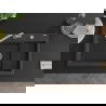 Mexen Omar Granitspüle 1-becken 800 x 480 mm, schwarz gesprenkelt, Siphon Chrom - 6520801005-76