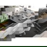 Mexen Omar granieten spoelbak 1-kamer 800 x 480 mm, zwart, chromen sifon - 6520801005-77