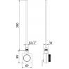 Mexen FA-FD14 elektrische Heizung 400 W, weiß - W956-0400-20