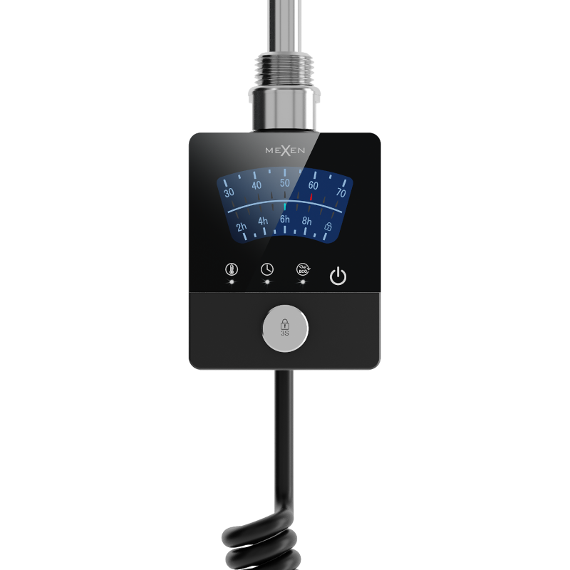 Mexen FA-BG8 resistenza elettrica 600 W, nera - W957-0600-70