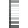 Mexen Neptun decorative bathroom radiator 1400 x 500 mm, 532 W, anthracite - W101-1400-500-00-66