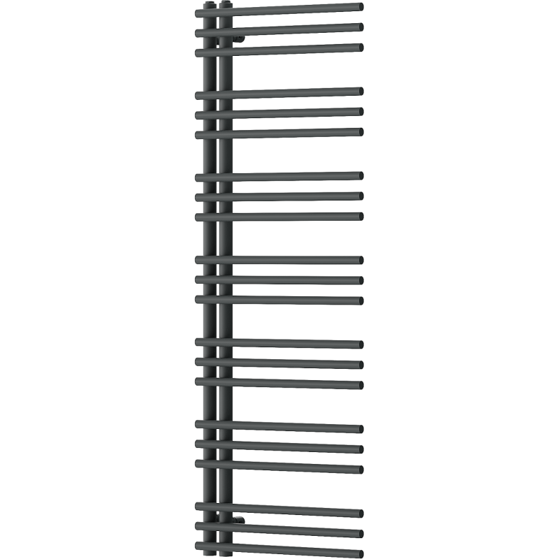 Mexen Neptun decoratieve badkamer radiator 1400 x 500 mm, 532 W, antraciet - W101-1400-500-00-66