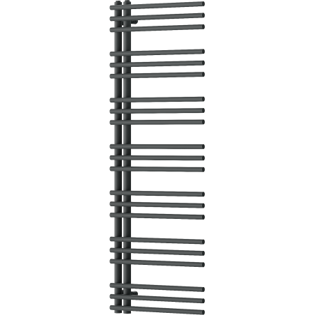 Mexen Neptun decoratieve badkamer radiator 1400 x 500 mm, 532 W, antraciet - W101-1400-500-00-66