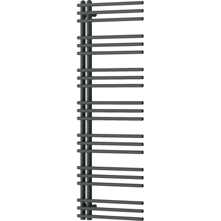 Mexen Neptun dekorativer Badezimmerheizkörper 1400 x 500 mm, 532 W, Anthrazit - W101-1400-500-00-66