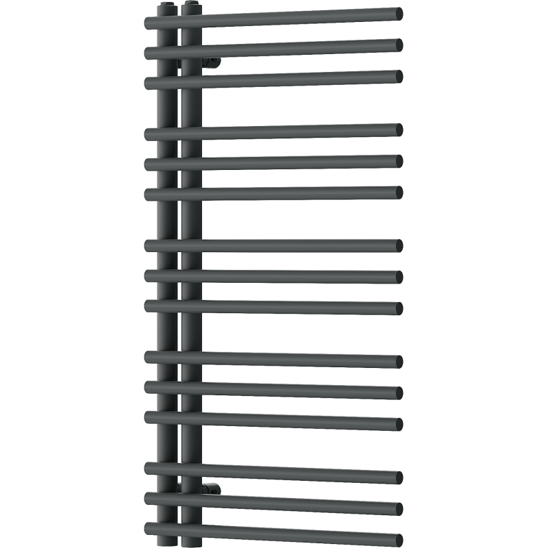 Mexen Neptun διακοσμητικό θερμαντικό μπάνιου 900 x 500 mm, 369 W, ανθρακί