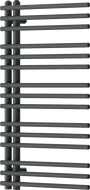 Mexen Neptun decoratieve badkamer radiator 900 x 500 mm, 369 W, antraciet - W101-0900-500-00-66