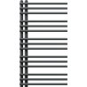 Mexen Neptun grzejnik łazienkowy dekoracyjny 900 x 500 mm, 369 W, antracyt - W101-0900-500-00-66