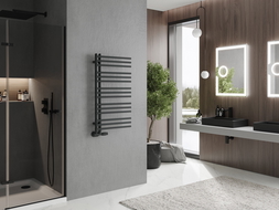 Mexen Neptun decoratieve badkamer radiator 900 x 500 mm, 369 W, antraciet - W101-0900-500-00-66