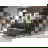 Mexen Neptun radiateur décoratif de salle de bains 1600 x 500 mm, 662 W, anthracite - W101-1600-500-00-66