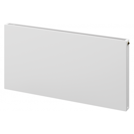 Radiateur à plaques Mexen Flat CCF21 600 x 500 mm, connexion inférieure centrale, 605 W, blanc - W6C21F-060-050-00