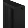 Mexen CV33 flat radiator 600 x 1600 mm, bottom connection, 3735 W, black - W633-060-160-70