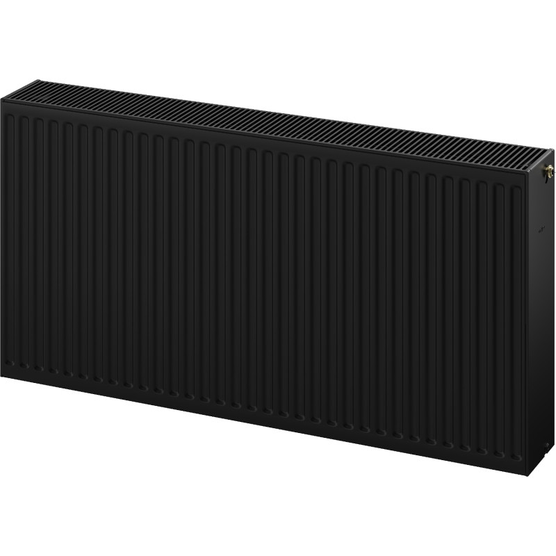 Mexen CV33 paneelradiaator 600 x 1600 mm, alumine ühendus, 3735 W, must - W633-060-160-70