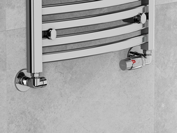 Mexen Uni-Term aksiaaliset patteriventtiilit, kromi - W903-000-01