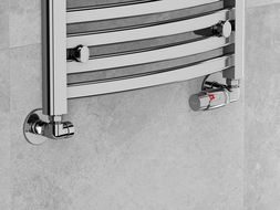 Mexen Uni-Term axiale Heizkörperventile, Chrom - W903-000-01