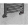 Mexen radiatorkranen axiaal, antraciet - W903-000-66